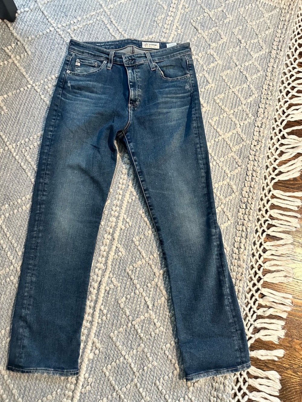 AG Marni Crop Slim Straight Women’s Jeans Size 30